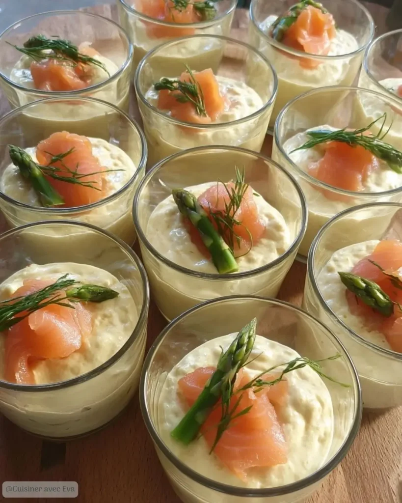 Comment préparer la Mousse d'Asperges Vertes au Saumon Fumé