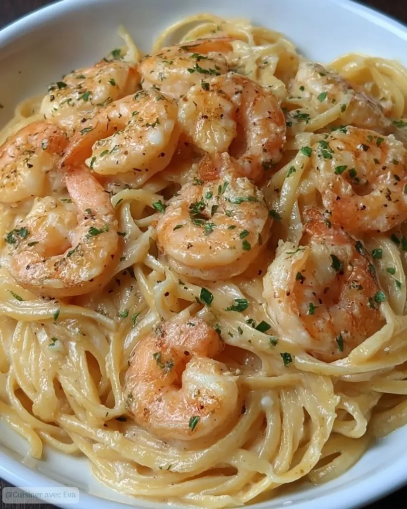 Pourquoi vous allez adorer les Crevettes à l'Ail et Spaghettis à la Crème