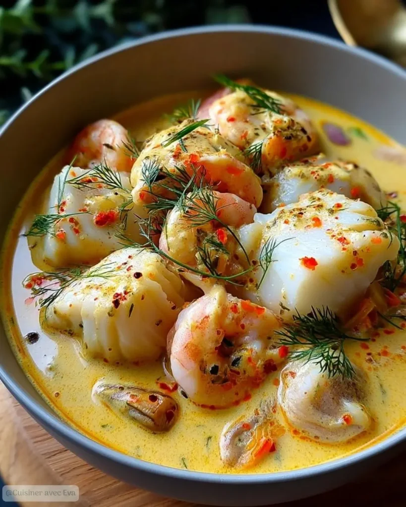 Comment préparer la Blanquette de Poissons & Coco et Curry