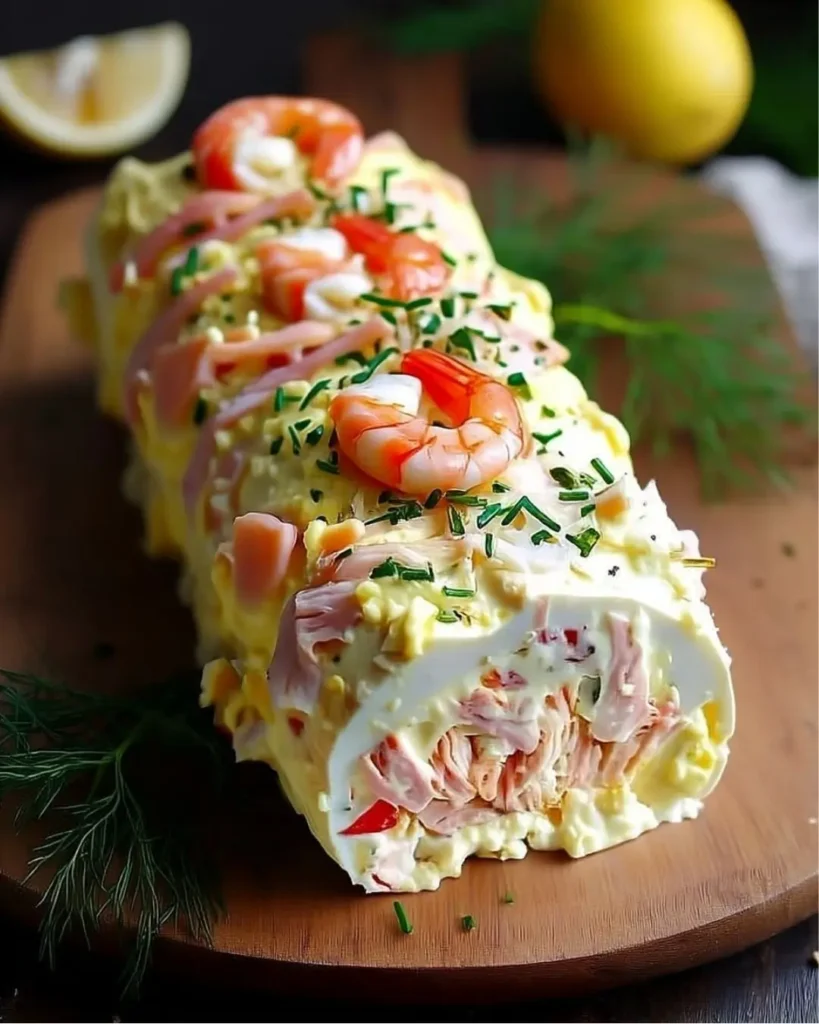 Comment préparer la Bûche Salée aux Saveurs de la Mer