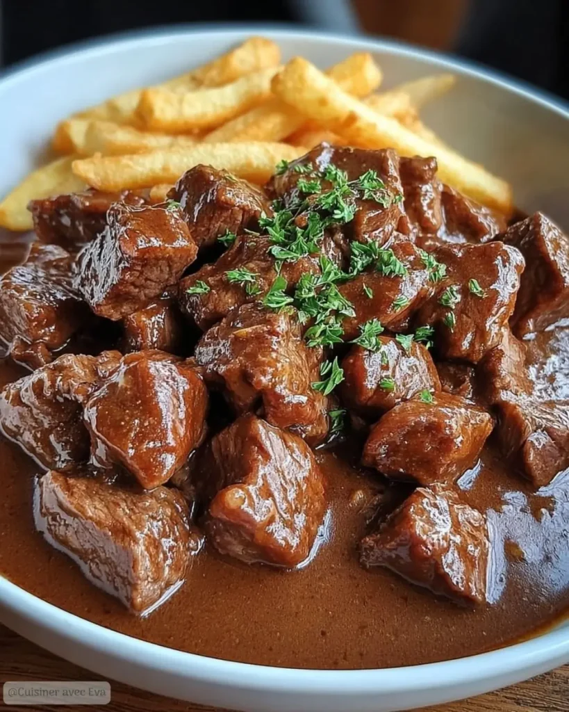 Comment préparer la Carbonade Flamande avec Frites