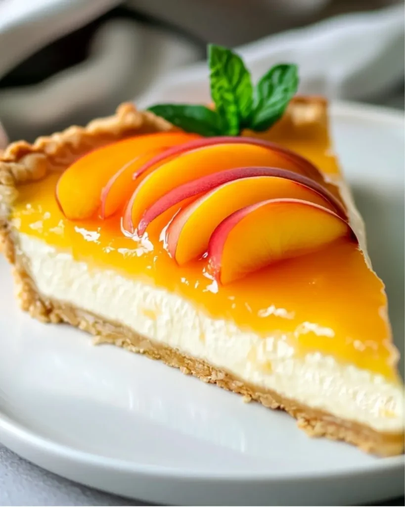 Comment préparer la Tarte au Mascarpone et à la Pêche
