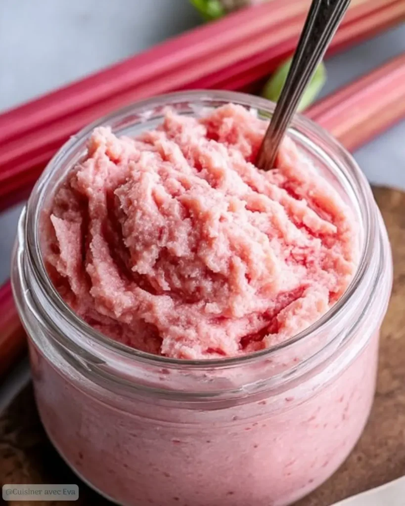 Comment préparer le Beurre de Rhubarbe