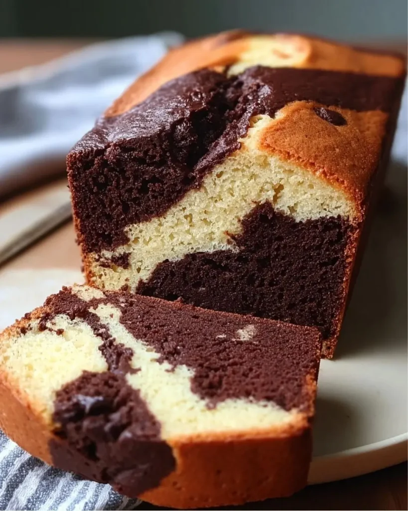 Comment préparer le Cake Marbré Ultra Moelleux au Chocolat