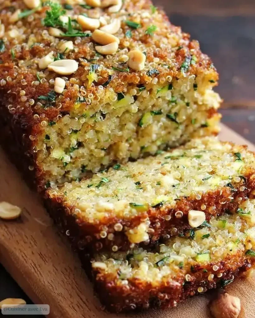 Comment préparer le Cake Quinoa-Courgette & Parmesan