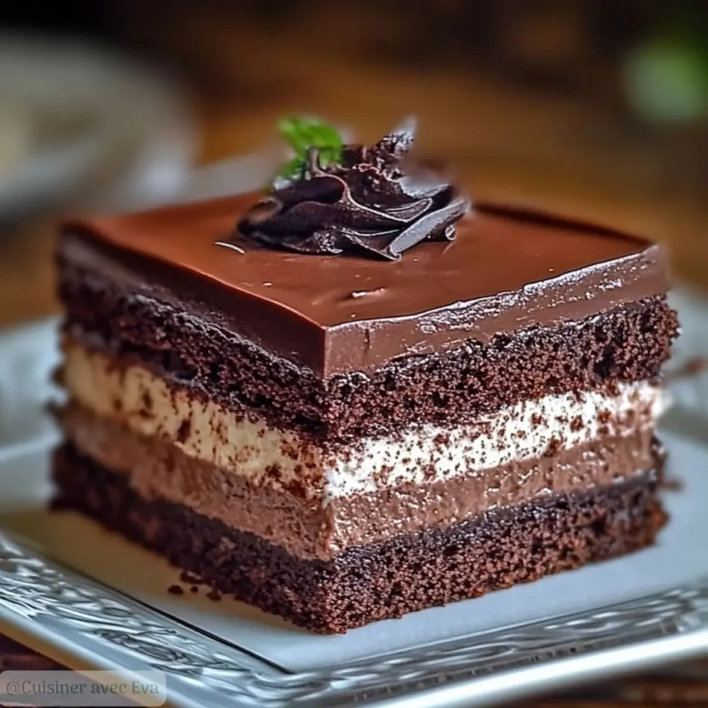 Gâteau Fondant Chocolat & Mascarpone