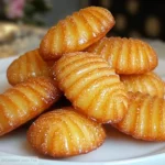 MADELEINES SALÉES AU CHÈVRE ET CHORIZO