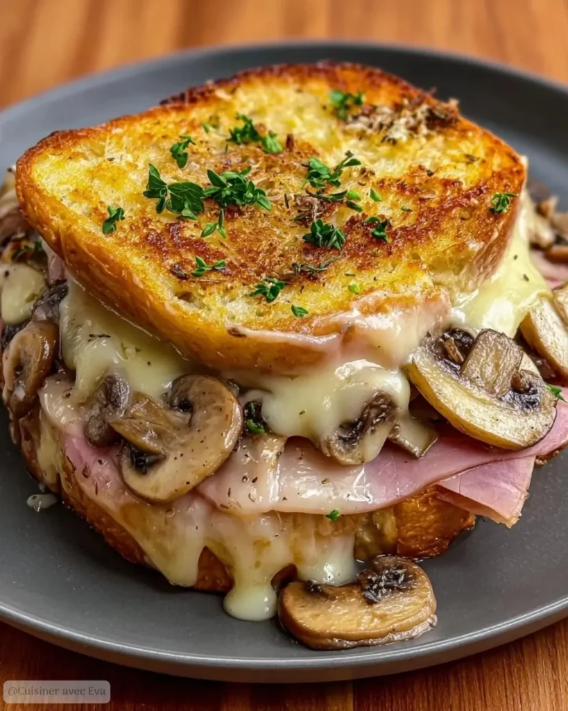 Pourquoi vous allez adorer ce Croque-Monsieur Gourmand aux Champignons