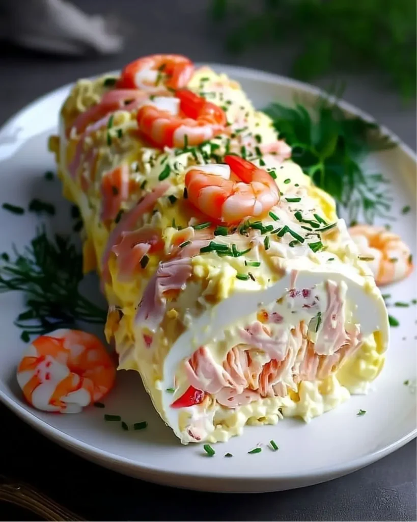 Pourquoi vous allez adorer cette Bûche Salée aux Saveurs de la Mer