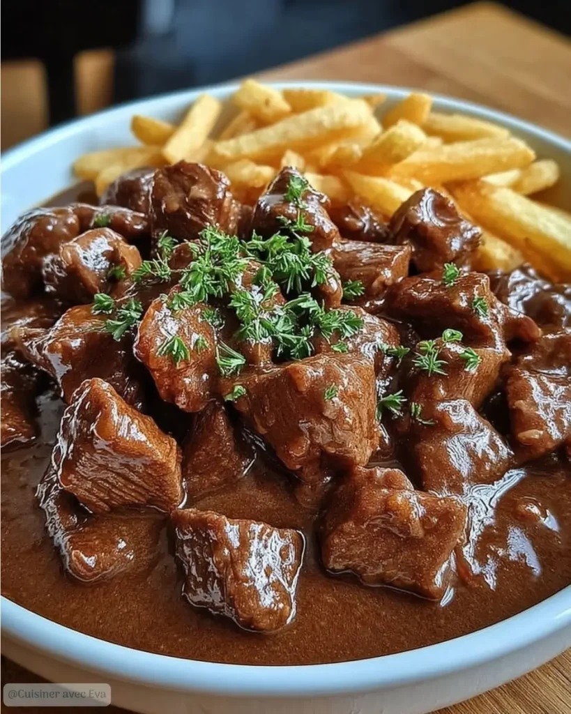 Pourquoi vous allez adorer cette Carbonade Flamande avec Frites