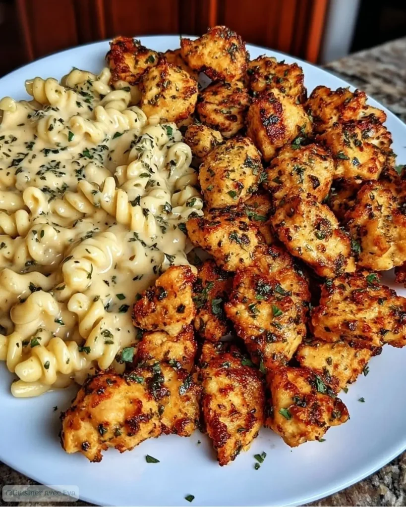 Recette de Bouchées de Poulet à l’Ail au Beurre