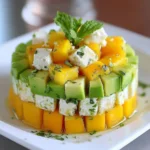 Tartare de Mangue Avocat et Feta