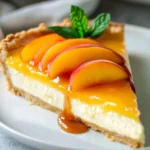 Tarte au Mascarpone et à la Pêche