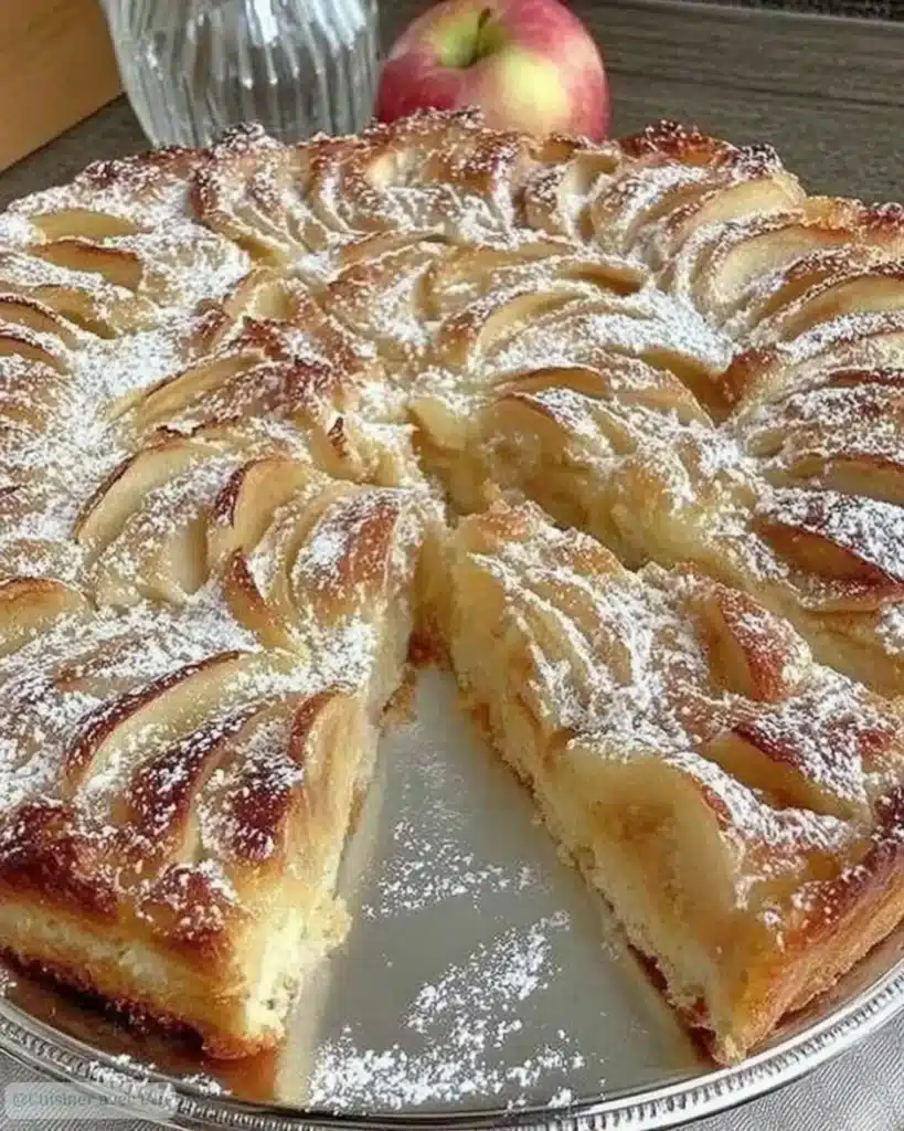 Pourquoi vous allez adorer ce Gâteau aux Pommes Moelleux en Plaque