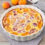Clafoutis Minute aux Abricots et aux Framboises