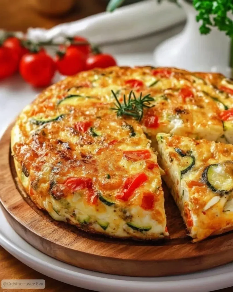 Comment préparer la Frittata aux Courgettes et Tomates