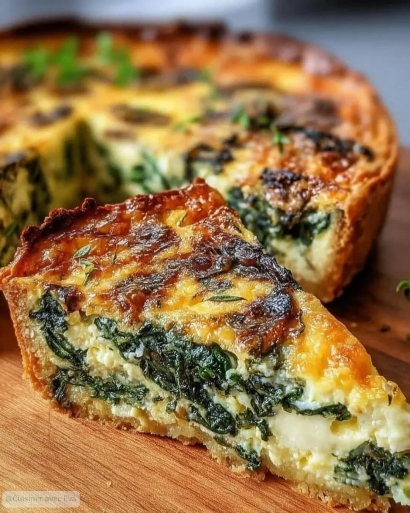 Comment préparer la Quiche Légère aux Épinards