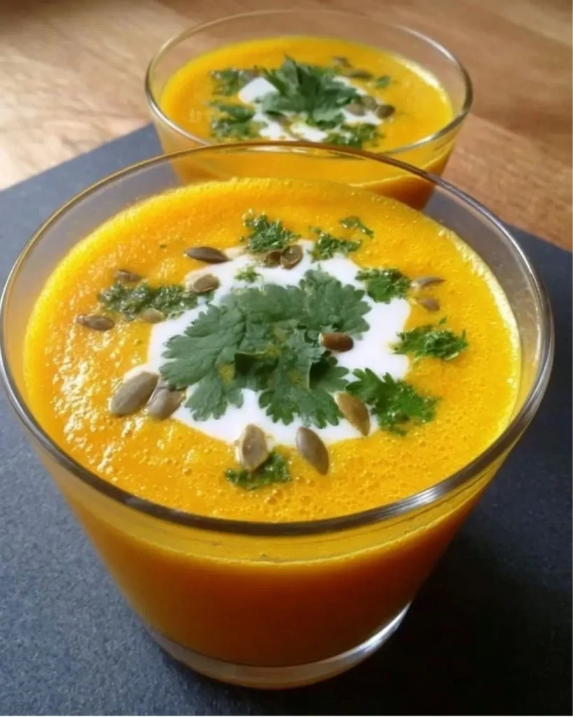 Comment préparer la Soupe froide de carottes au lait de coco
