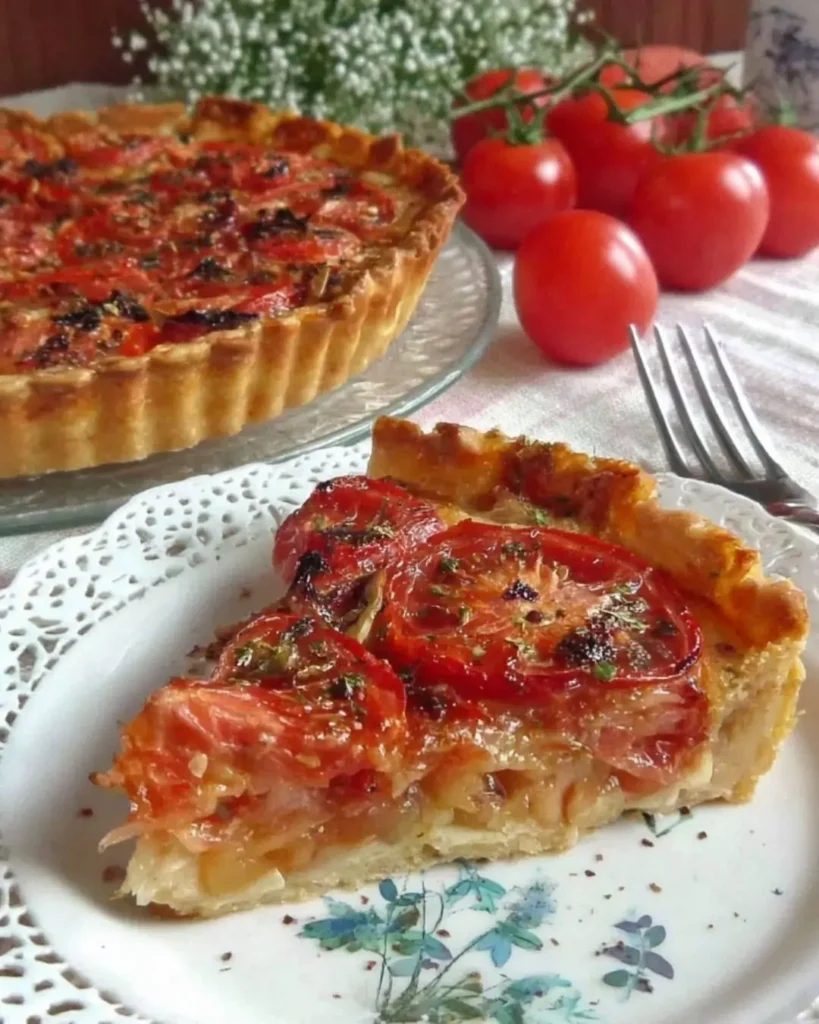 Comment préparer la Tarte Provençale aux Tomates