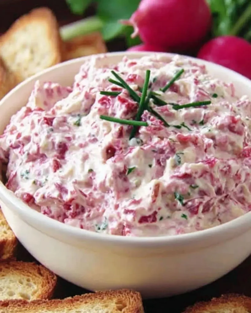 Comment préparer la Tartinade de Radis à la Ciboulette