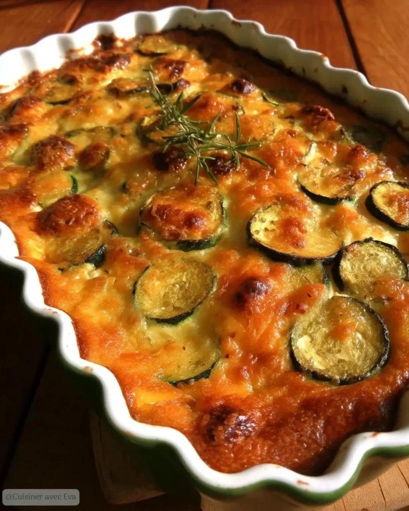Comment préparer le Clafoutis de Courgettes et Chorizo