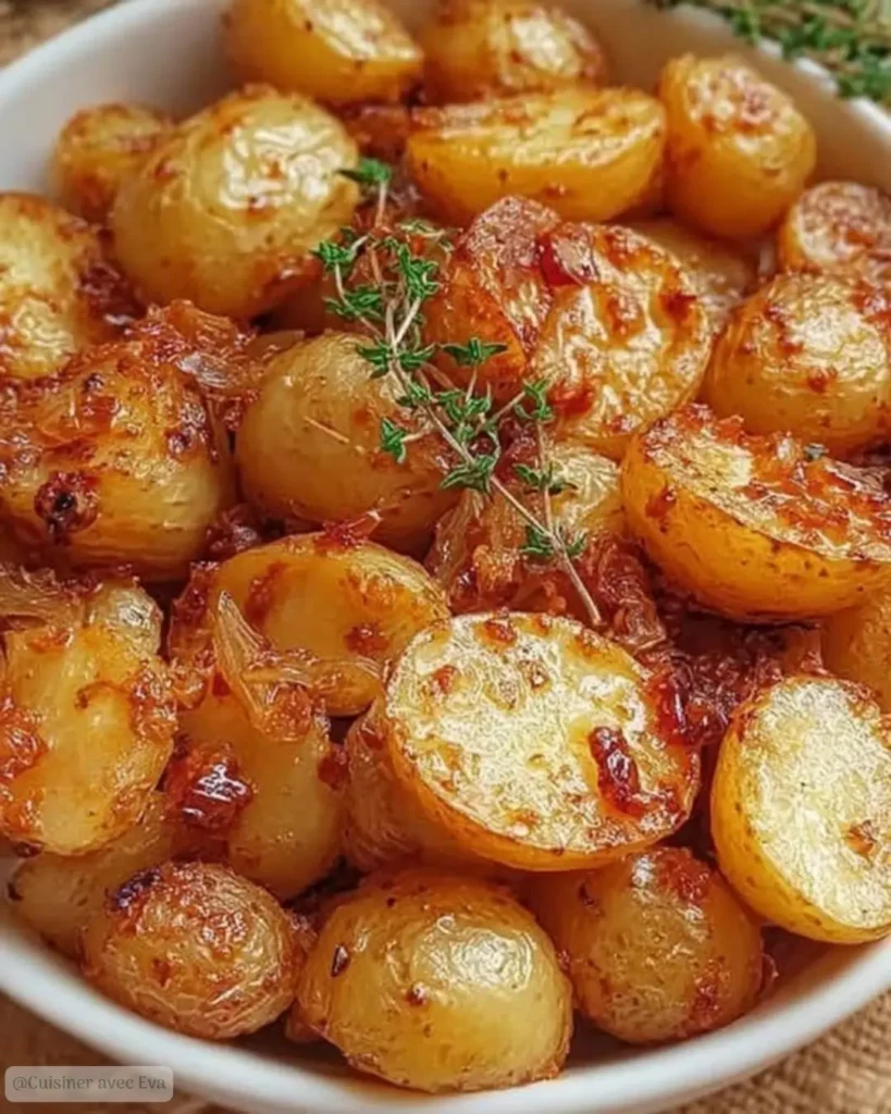 Comment préparer les Pommes de Terre Moutarde Thym