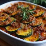 Courgettes à la Bolognaise Savoureuse