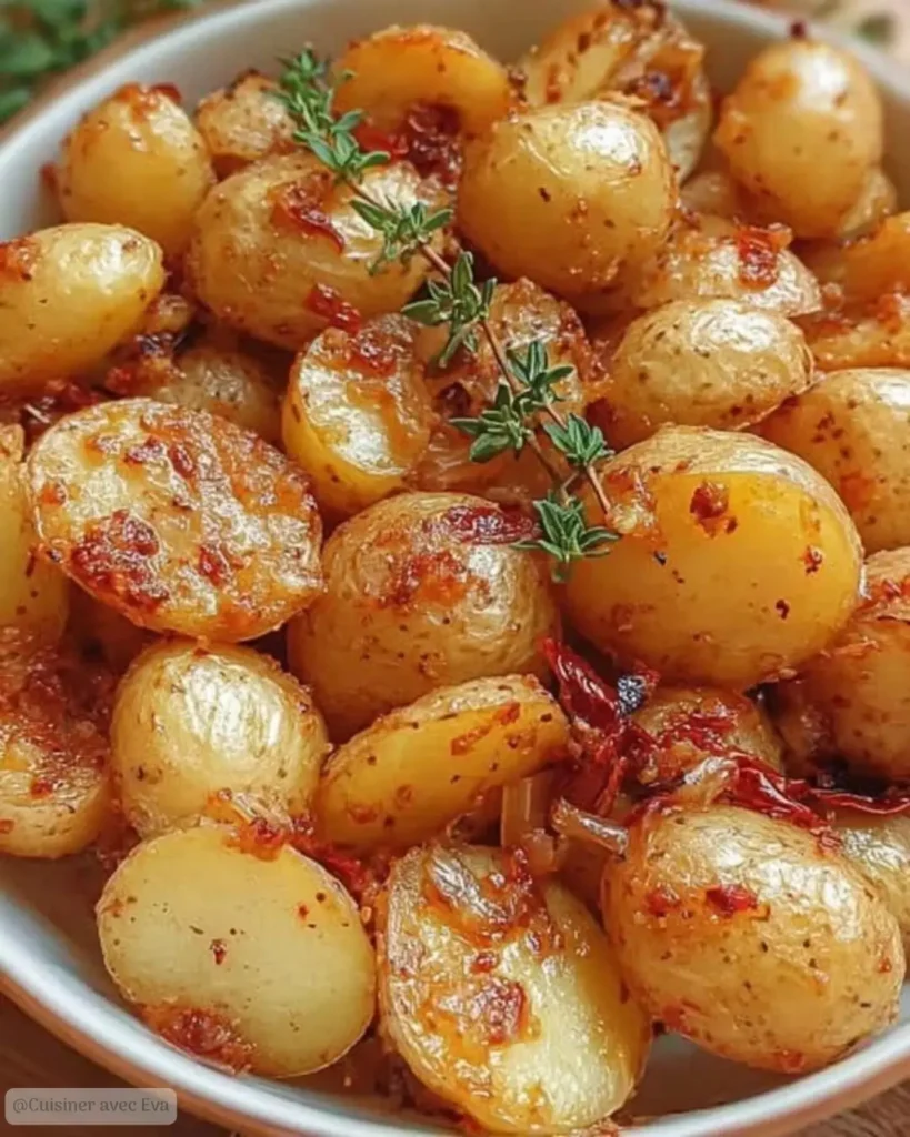 Ingrédients pour Pommes de Terre Moutarde Thym