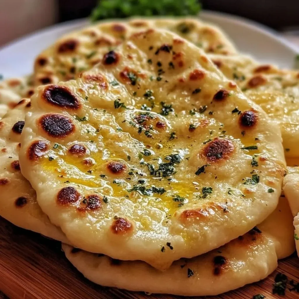Naans Moelleux au Fromage