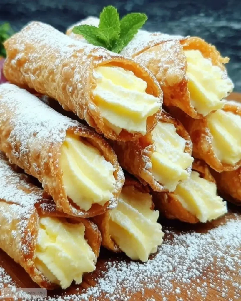 Pourquoi vous allez adorer ce Cannoli à la crème pâtissière