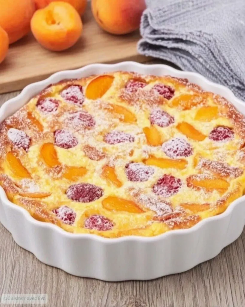 Pourquoi vous allez adorer ce Clafoutis Minute aux Abricots et aux Framboises