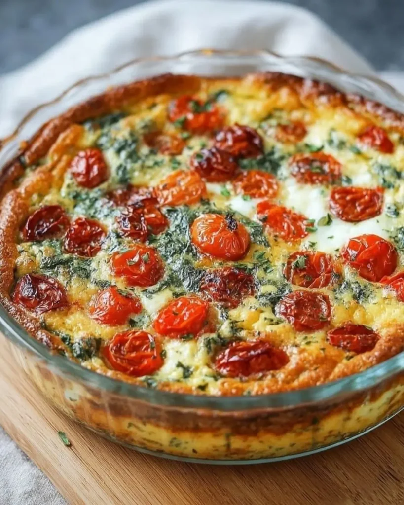Pourquoi vous allez adorer ce Clafoutis Salé Tomates Mozzarella