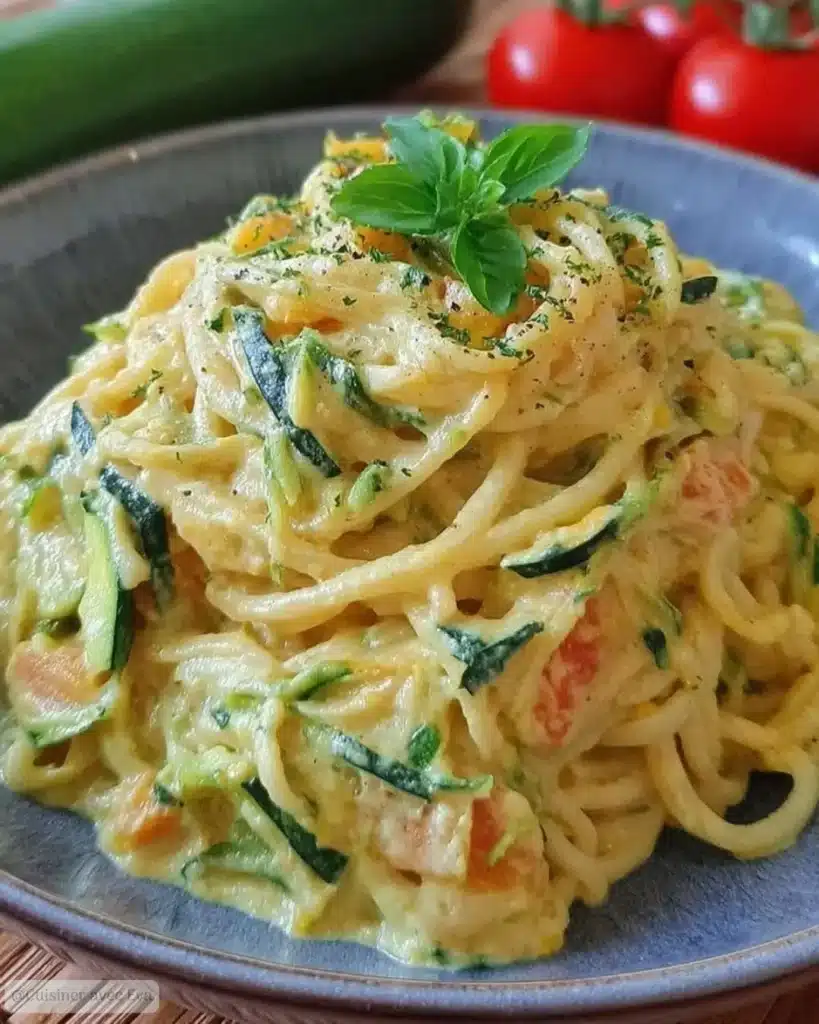 Pourquoi vous allez adorer ce Spaghetti à la Crème de Courgette