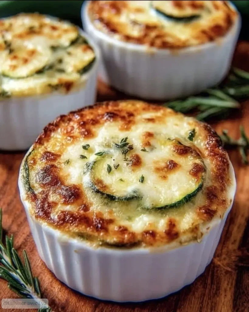 Pourquoi vous allez adorer ces Petits Gratins de Courgettes