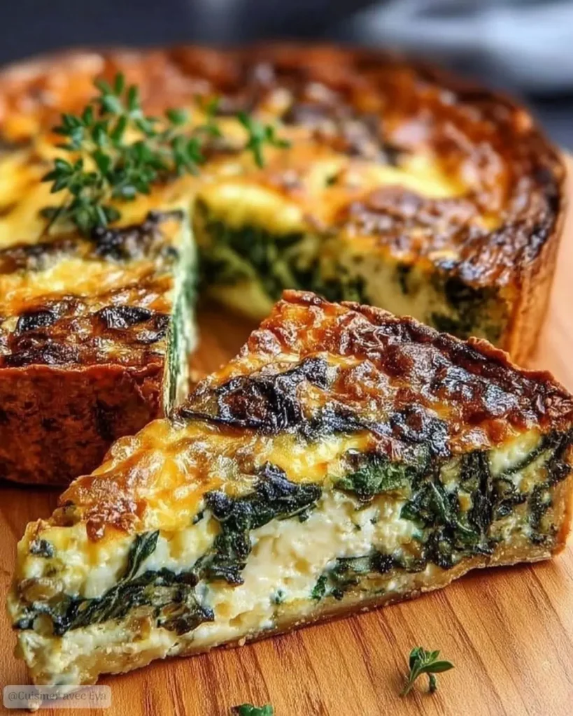 Pourquoi vous allez adorer cette Quiche Légère aux Épinards