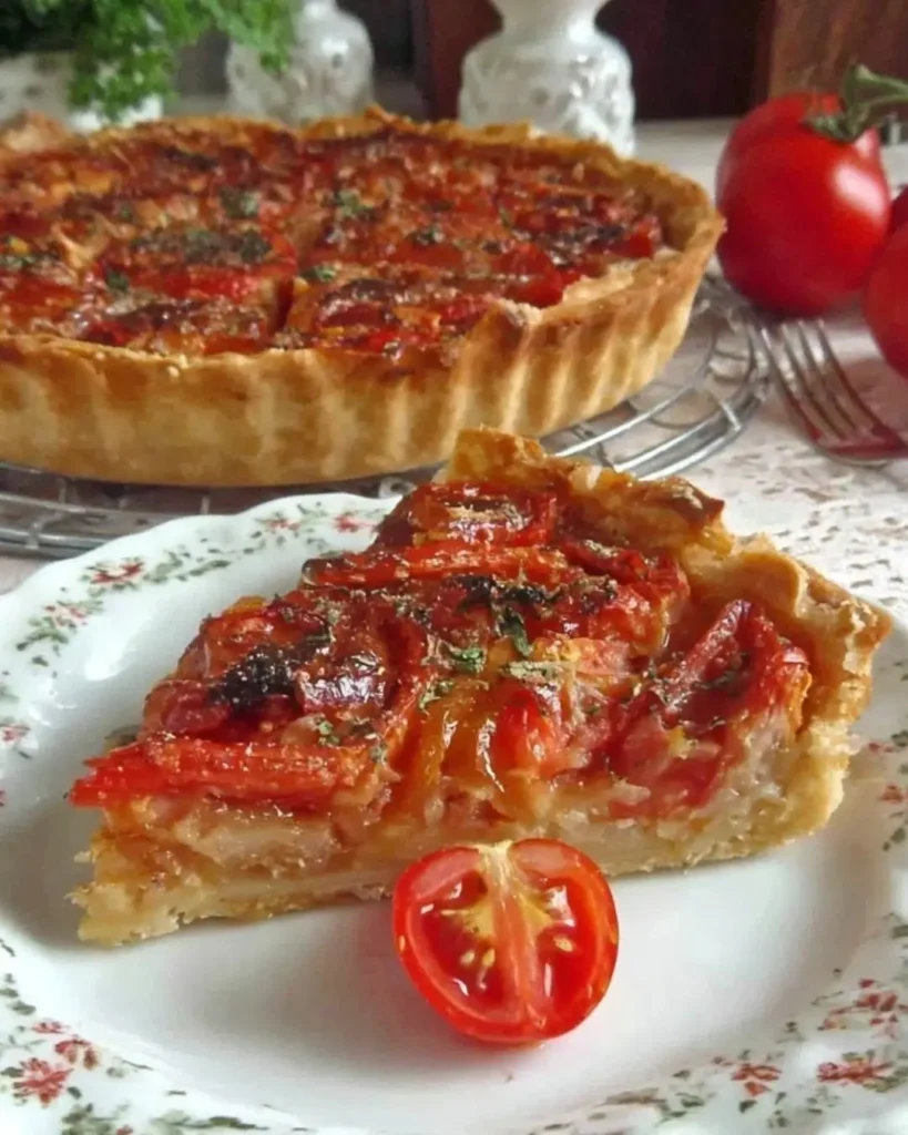 Pourquoi vous allez adorer cette Tarte Provençale aux Tomates