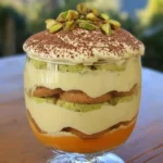 Tiramisu Pistache and Chocolat Blanc