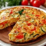 la Frittata aux Courgettes et Tomates