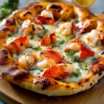 la Pizza au homard style lobster roll