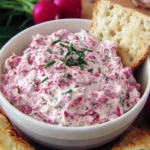 la Tartinade de Radis à la Ciboulette