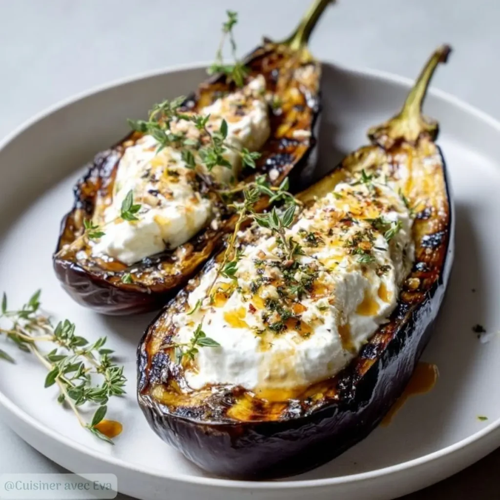 Aubergine Confite au Four