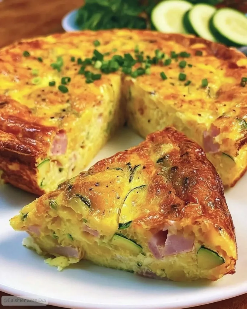 Comment préparer le Flan de Courgettes au Jambon