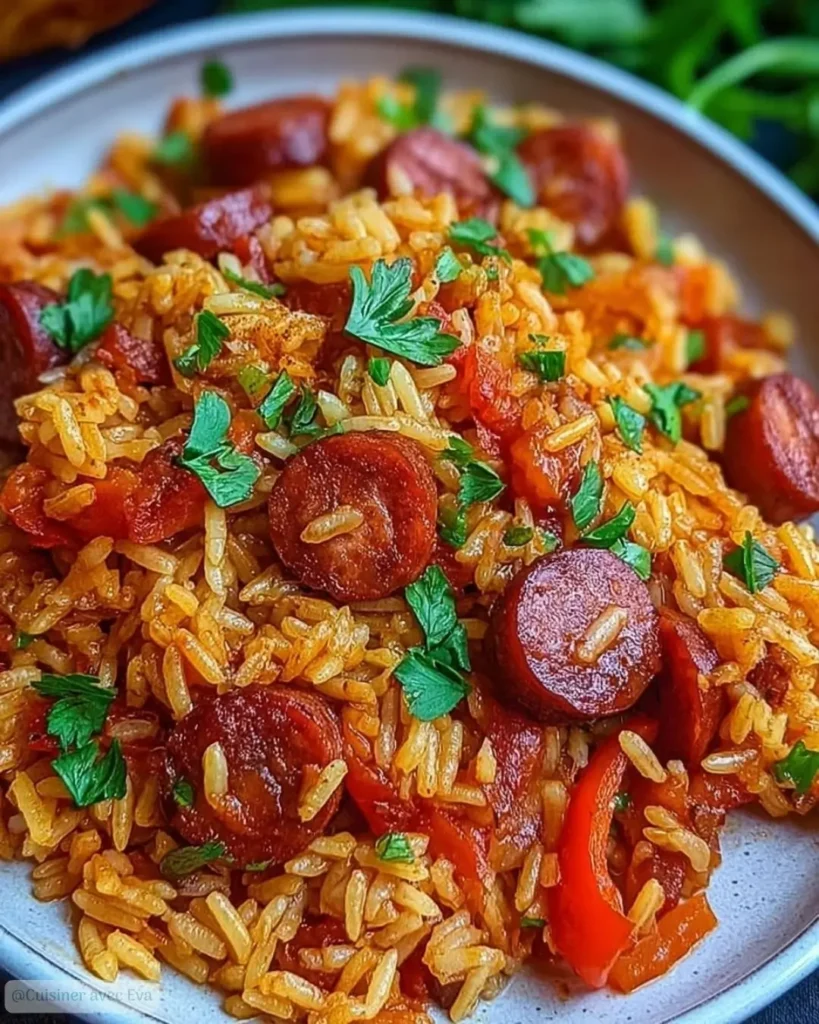 Comment préparer le Riz au Chorizo et Lardons