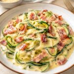 Courgettes Façon Carbonara À La Vache Qui Rit