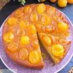 Gâteau Renversé aux Mirabelles Caramel