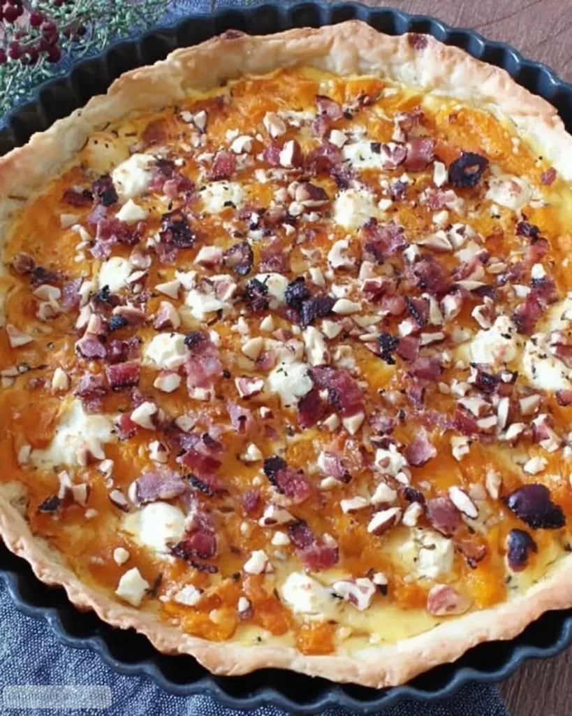 Ingrédients pour la Tarte d'Automne à la Courge Butternut