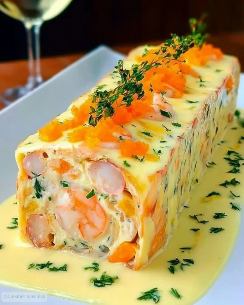 Ingrédients pour la Terrine de Saint-Jacques et Saumon