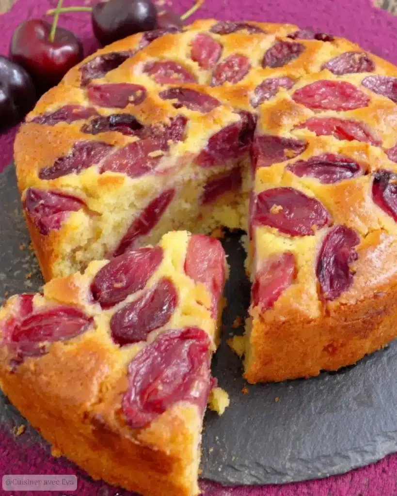 Ingrédients pour le Gâteau aux Prunes Très Moelleux