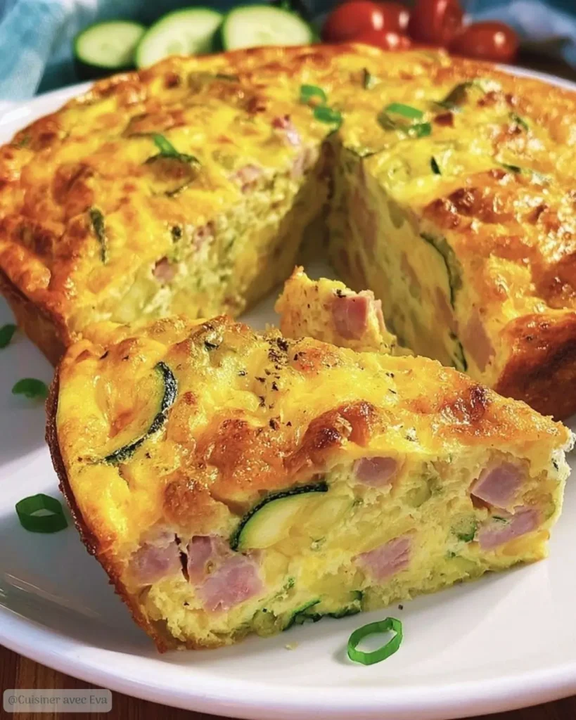 Pourquoi vous allez adorer ce Flan de Courgettes au Jambon