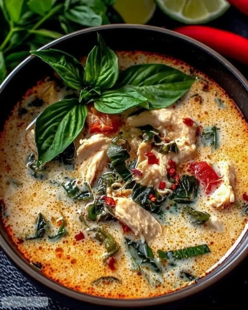 Pourquoi vous allez adorer cette Soupe Thaï au Poulet